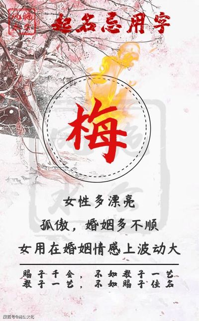 起名梅