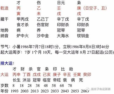 庚戌日生于己未月八字分解