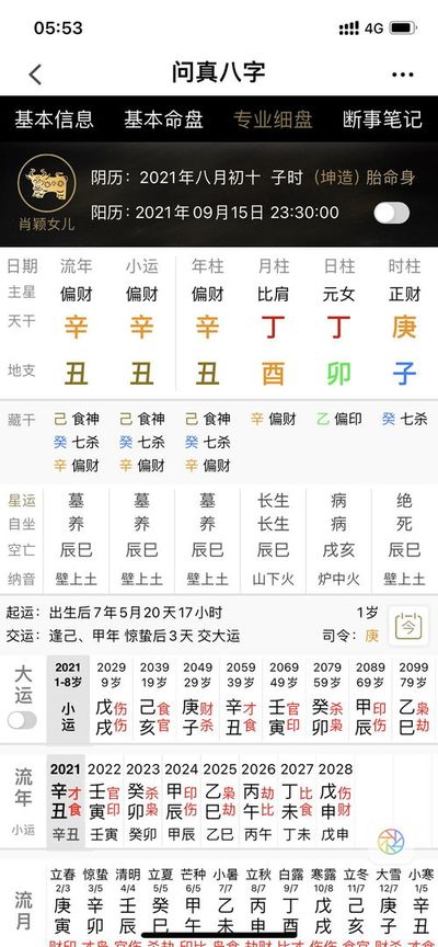八字里有辛未 是有钱人
