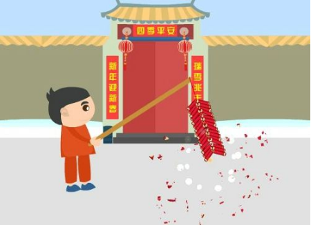 春节放鞭炮的礼节叫什么
