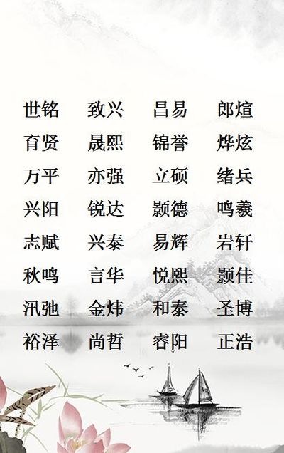 四柱八字起名方法有哪些